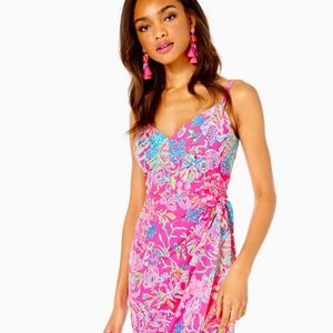 Lilly Pulitzer Scarlet Stretch Wrap Dress